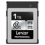 Lexar CFexpress 4.0 Pro Silver, R3600/W3000 1TB | 843367135820 | 843367135820