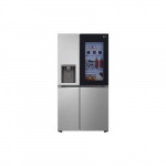 LG  | GSGV81PYLL | Energy efficiency class E | Free standing | Side by side | Height 179 cm | Fridge net capacity 416 L | Freezer net capacity 219 L | Display | 36 dB | Silver | GSGV81PYLL.APYQEUR | 8806084428080