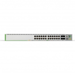 Allied Telesis ALLIED L3 Stackable  20x 10/100/1000-T PoE+ 4x 100M/1G/2.5G/5G-T PoE+ 4x SFP+ Ports single fixed PSU EU Power Cord | AT-GS980MX/28PSM-50 | 0767035212937