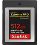 Card  512GB Sandisk  Extreme Pro express  1700MB/s | SDCFE-512G-GN4NN | 0619659180881