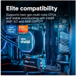 Crucial Memory DDR5 Pro OC 32/6400(2*16GB) CL32 | CP2K16G64C32U5B | 649528947604