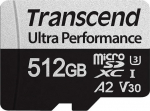 Karta Transcend 340S MicroSDXC 512 GB Class 10 UHS-I/U3 A2 V30 (TS512GUSD340S) | TS512GUSD340S | 760557863151