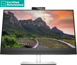 RENEW SILVER HP E27m G4 QHD Charging Conferencing - 27" 2560x1440 QHD 300-nit 75Hz AG, IPS, USB-C(65W)/HDMI/DisplayPort/DisplayPort-out, 4x USB-A, speakers, 5MP webcam, RJ-45 LAN, height adjustable/tilt/swivel/pivot, 1 years | 40Z29ASR#ABV