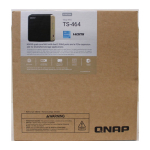 QNAP SALE OUT. | 4-Bay desktop NAS | TS-464-8G | Intel Celeron | N5095 4-core | Processor frequency 2.9 GHz | 8 GB | DEMO (SCRATCHED) | TS-464-8GSO | 2000001294604