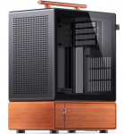 Jonsbo T7 PC-Geh&auml;use, Midi-Tower, mATX, Tempered Glass - Black | T7 BLACK | 6970620554907