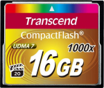 Karta Transcend 1000x Compact Flash 16 GB  (TS16GCF1000) | TS16GCF1000 | 0760557823537
