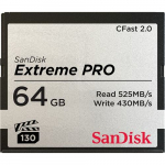 Karta SanDisk Extreme PRO CFast 64 GB  (SDCFSP-064G-G46D) | SDCFSP-064G-G46D | 0619659144708