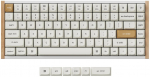 Keychron K2 HE - US Layout - Hot-Swappable Gateron Magnetic Nebula - White Wireless Keyboard | K2H-Q1 | 4895248889205