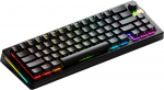 Glorious GMMK 3 Pro HE Wireless 65 % Custom Gaming-Tastatur - Pre-Built, ANSI (US), Fox HE es, Black | GLO-KB-GMMK3-PRO-65-PB-HE-WL-BLK-US | 840408300032