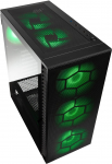 Kolink Kolink Observatory HF Plus Mesh ARGB Midi Tower Case - Black | OBSERVATORY HF PLUS MB | 5999094006461