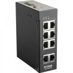 D-Link DIS-100E-8W 8-Port Fast Ethernet Industrie | DIS-100E-8W | 790069441288