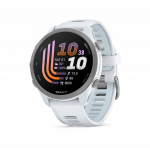 Garmin Viedpulksteni Garmin  Forerunner 170 Music  Whitestone with Whitestone/Cloud Blue Band 753759368326 010-03920-11 (753759368326) | 010-03920-11 | 753759368326