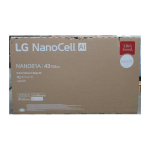 LG SALE OUT. 43NANO81A3A 43" (109 cm) LED LCD TV | SALE OUT. | 43NANO81A3A | 43 | Smart TV | webOS 25 | UHD | DAMAGED PACKAGING | 43NANO81A3ASO | 2000001435243