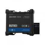 Industrial Cellular router | RUT951 | 802.11n | 10/100 Mbit/s | Ethernet LAN (RJ-45) ports 4 | Mesh Support No | MU-MiMO No | 2G/3G/4G | Antenna type  2 x SMA for LTE, 2 x RP-SMA | 0 | RUT951 | 4779051840168