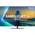 139cm/55" (3840x2160) Philips 55OLED810/12 16:9 OLED 144Hz 4x HDMI 2.1 3x USB LAN WLAN Ambilight Google TV HDR10+ Dolby Vision Black | 55OLED810/12 | 8718863046470