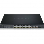 Zyxel  XMG1930-30HP, 24-port 2.5GbE Smart Managed Layer 2 PoE 700W 22xPoE+/8xPoE++  with 4 10GbE and 2 SFP+ Uplink | XMG1930-30HP-ZZ0101F | 760559129422