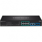 TRENDnet TPE-3012LS 12-Port Gigabit PoE+ Smart Surveillance | TPE-3012LS | 0710931161502