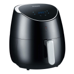 SEVERIN FR 2445 - hot air fryer - silver metallic/black | FR 2445 | 4008146029554