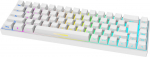 Klawiatura Deltaco Gaming klawiatura WK95R wireless RGB biały | GAM-100-W-DE | 7333048053671