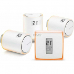 Netatmo Thermostat Kit + 3x Valves | NBU-NTH-NAV-EU | 3700730503426