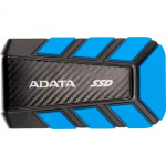 1TB ADATA External SSD SD820 (Black/blau, USB-C 3.2 Gen 2 (10 Gbit/s)) | SD820-1000G-CBU | 4711658152671