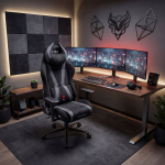 Diablo X-Horn 2.0 Burned Black Normal fotel gamingowy materiałowy Black | 5907367508192 | 5907367508192