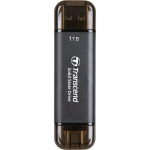 TRANSCEND ESD310C 1TB External SSD USB 10Gbps Type C/A | TS1TESD310C | 0760557861942