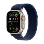 Apple Watch Ultra 2 LTE 49 mm Titanium Natural Case with Blue Trail Band - S/M | MX4J3FD/A | 0195949582035