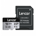 Karta pamięci Lexar High-Performance Silver Plus microSDXC 1TB + adapter | LMSSIPL001T-BNANG | 843367135363