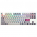 Klawiatura Ducky Ducky One 3 Mist Grey TKL Gaming Tastatur, RGB LED - MX-Silent-Red | DKON2187ST-SDEPDMIWHHC1 | 4711394382042