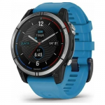 Garmin quatix 7 3.3 cm (1.3") MIP 47 mm Digital 260 x 260 pixels Touchscreen Blue Wi-Fi GPS (satellite) | 010-02540-61 | 753759296711