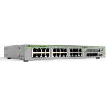 Allied Telesis ALLIED 24x 10/100/1000T POE+ ports & 4x combo ports 370W POE capacity Fixed one AC power supply EU Power Cord | AT-GS970M/28PS-50 | 767035211374