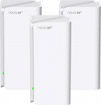 Tenda MX21 Pro(3-pack) Tri-band (2.4 GHz / 5 GHz / 6 GHz) Wi-Fi 6 (802.11ax) White Internal | MX21 Pro(3-pack) | 6932849425710