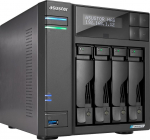 Asustor LOCKERSTOR 4 Gen2 (AS6704T) NAS Desktop Intel&reg; Celeron&reg; N N5105 4 GB DDR4 0 TB ADM Black | 90-AS6704T00-MD30 | 4710474831432