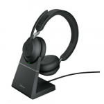 Jabra Headset Evolve2 65 Stand Link380a MS Stereo Black | 26599-999-889 | 5706991022865