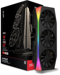 XFX Mercury Gaming RGB RX 9070 XT OC Black graphics card 16GB GDDR6 DP/HDMI | RX-97TRGBBB9 | 0840191502378