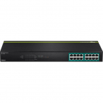 TRENDnet  16 Port Gbit L2 PoE+ 250W Metall | TPE-TG160G | 0710931160277