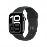 Apple  Watch Series 10 | GPS (satellite) | Always-On Retina | Waterproof | Jet Black | MWX73ET/A | 195949553646