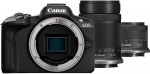 Canon EOS R50 + RF-S 18-45mm IS STM + RF-S 55-210mm IS STM Black | 5811C023 | 4549292205060