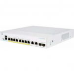 Cisco switch CBS250-8FP-E-2G, 8xGbE RJ45, 2xRJ45/SFP combo, fanless, PoE+, 120W (CBS2508FPE2GEURF) | CBS250-8FP-E-2G-EU-RF | 889728494427