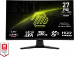 MSI  MAG 274CXF 27 inches LED/FHD/Curved/280Hz/Black | MAG 274CXF | 4711377235112
