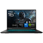 Gigabyte Gaming A16 PRO DXHG4DECC4SH - Core 7 240H | 16" WQXGA | 32GB | 1TB SSD | Win11 Home | RTX 5070 Ti | Black | GIGABYTE GAMING A16 PRO DXHG4DECC4SH | 4719331768768