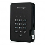 zewnętrzny HDD iStorage diskAshur2 2TB Black (IS-DA2-256-2000-B) | IS-DA2-256-2000-B | 5060220251243