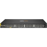 HPE Aruba Networking CX 6000 48p 10M/100M/1G Class4 PoE 4p SFP 1G 740W - - managed - 48 x 10/100/1000 (PoE+) + 4 x Gigabit SFP (Uplink) - Przepływ powietrza z boku na bok - do montażu w szafie, do montażu na ścianie - PoE+ (740 w | R9Y03B#ABB | 01900 ...