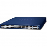 Planet PLANET SGS-6310-48T6X łącza sieciowe Zarządzany L3 Gigabit Ethernet (10/100/1000) 1U Blue | SGS-6310-48T6X | 4711605286695