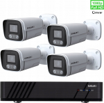 Kamera IP Evolveo EVOLVEO kamerov&yacute; syst&eacute;m Detective POE8 SMART, 4 kamery | DET-POE8 | 8595683202824