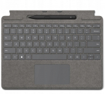 Microsoft Surface Pro Keyboard with Slim Pen - Platinum | 8X6-00220 | 196388357574