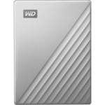 Western Digital 2,5" WD My Passport Ultra Mac 5TB Silver USB-C/USB3.0 HDD 6,4cm 2,5Zoll Metal finish RTL portable extern | WDBPMV0050BSL-WESN | 718037871561