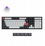 Keychron Q6 HE - US Layout - Gateron Magnetic Nebula - Carbon Black Wireless Keyboard | Q6H-M1