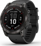 Garmin fēnix 7X Pro 3.56 cm (1.4") MIP 51 mm Digital 280 x 280 pixels Touchscreen Black Wi-Fi GPS (satellite) | 010-02778-11 | 753759317850